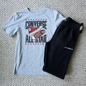 2-Piece Converse All Star Tee & Jogger Sweatpants Outfit